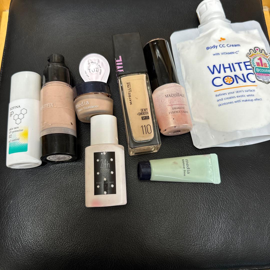 化粧下地とファンデーションセット