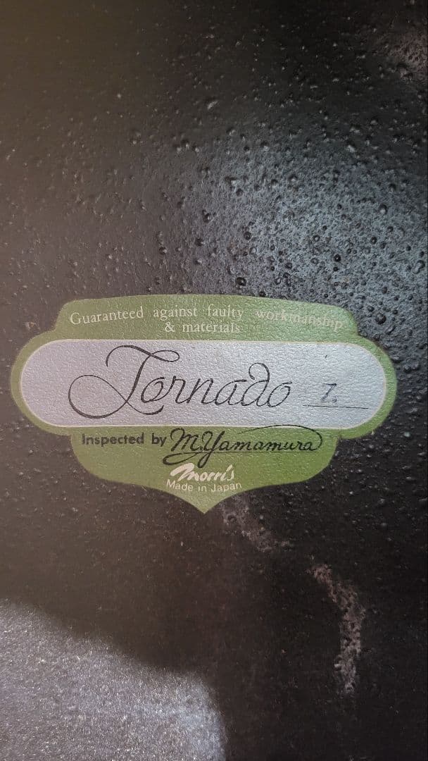 モーリス エレアコギターTornado Z動作品