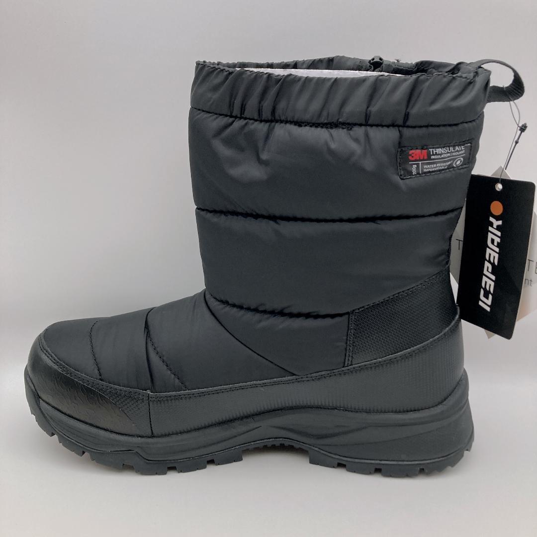 【新品未使用】ICEPEAK Aissa MR スノーブーツ 黒 27.3cm