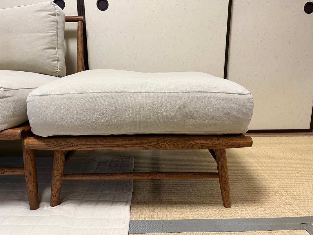 【MOMO NATURAL】 CLOUD SOFA オットマン②※セット販売希望