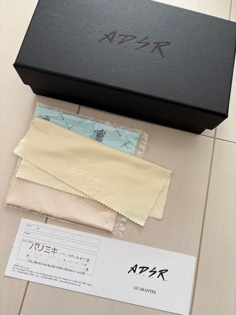 ADSR サングラス　SATCHMO サッチモ　01 ライトブラウン