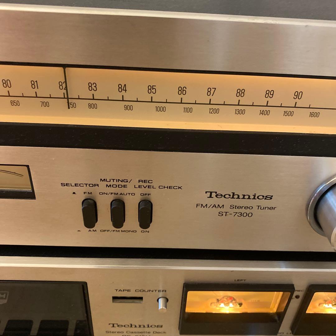 美品Technics RS-615U とST-7300まとめ売リ￼作動品