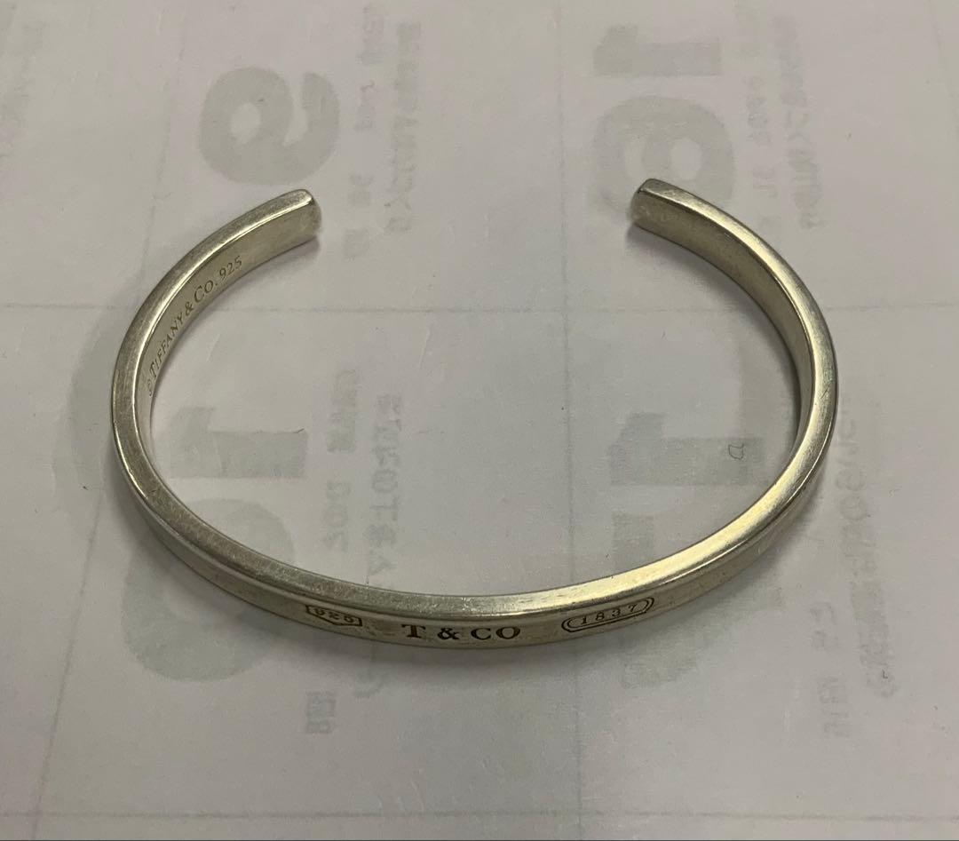 ル*ナ様 Tiffany&Co. 1837シリーズ　シルバーオープンバングル