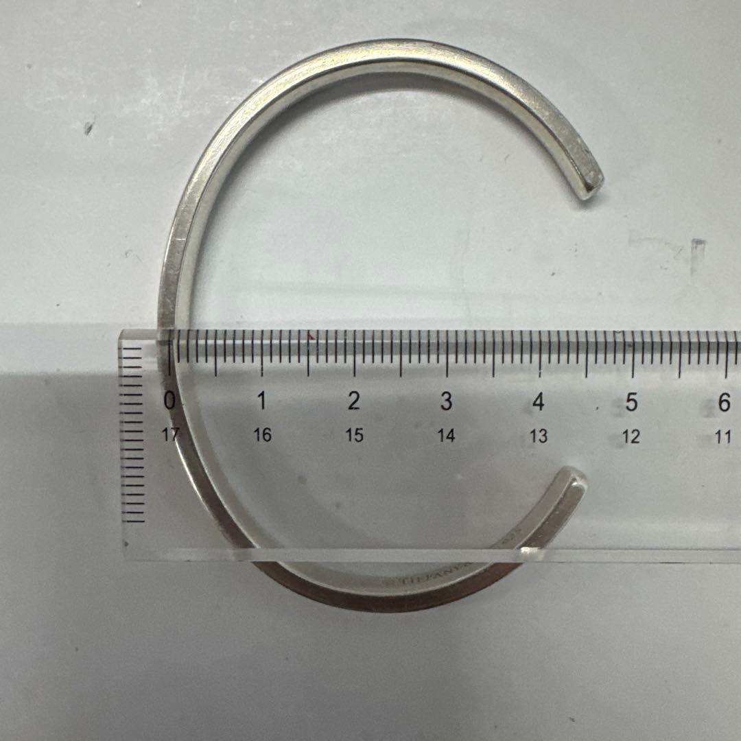 ル*ナ様 Tiffany&Co. 1837シリーズ　シルバーオープンバングル