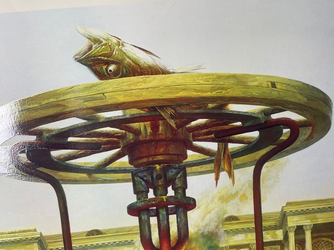 シャロフ「カルーセル」1985年 AP28/250 サイン入 63×85cm