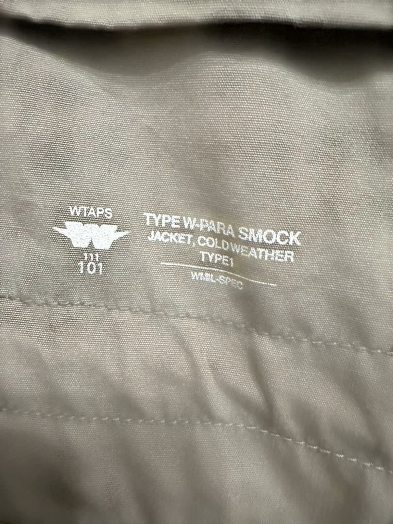 WTAPS PARASMOCK jacket 初期　L