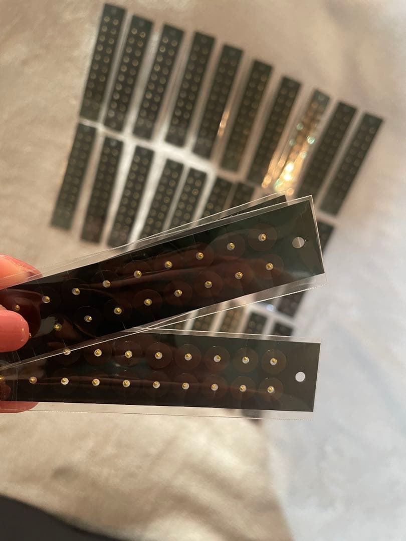 耳つぼジュエリー透明シール　1200粒