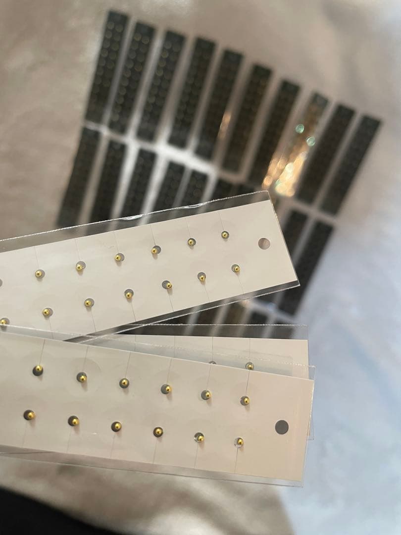 耳つぼジュエリー透明シール　1200粒