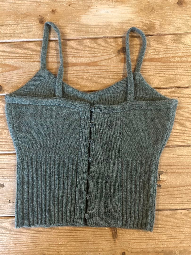 新品未使用　mother dept YAK KNIT キャミソール