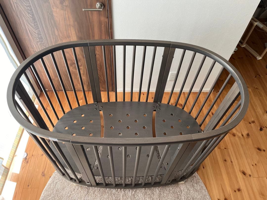 ベビーベッド　ストッケ Stokke Sleepi Bed Hazy Gray