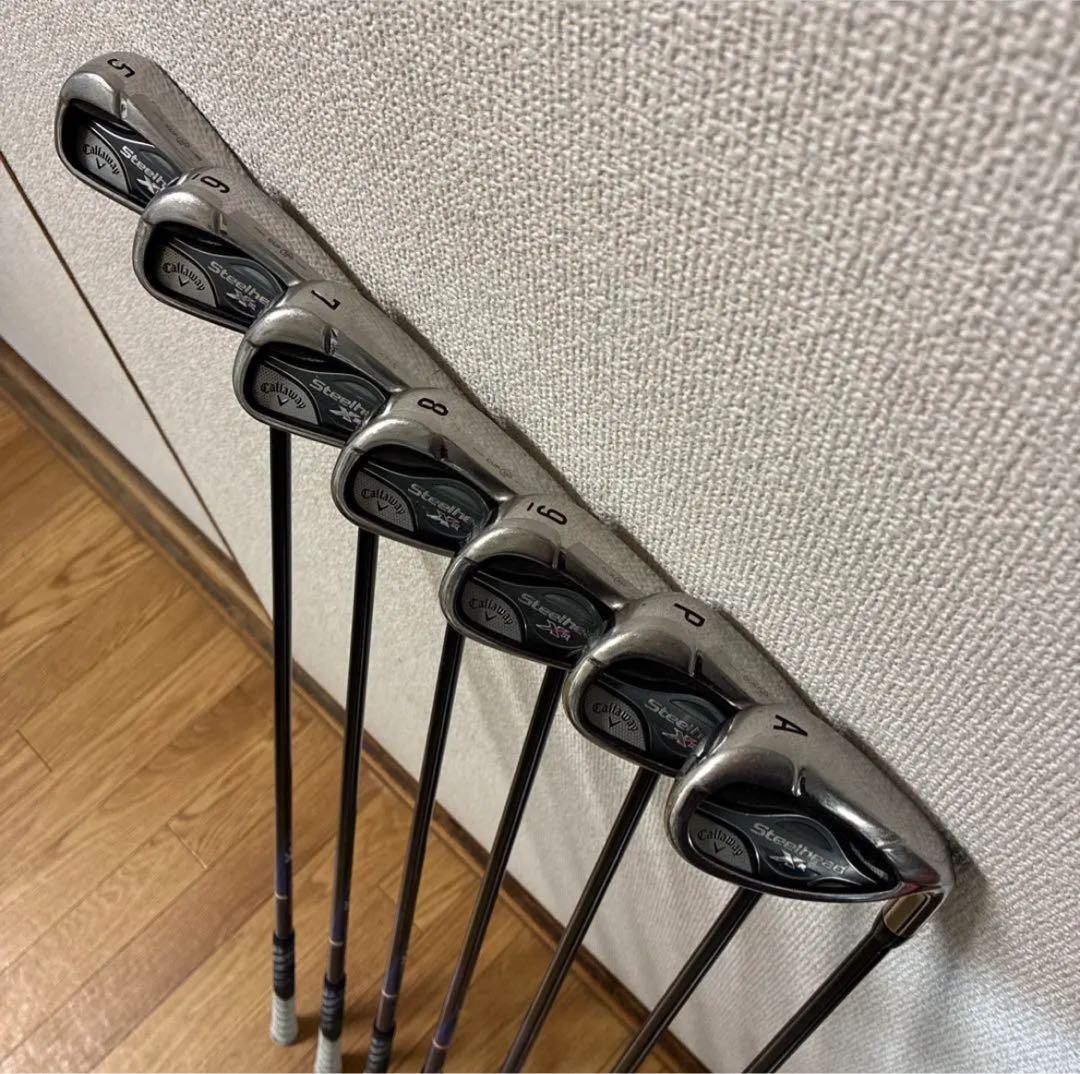 中古 キャロウェイ Callaway XR アイアンセット 7本 ゴルフ 初心者