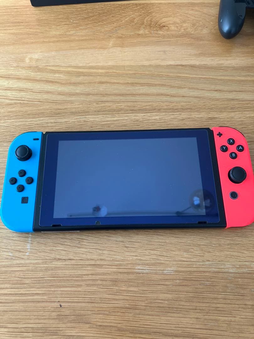 美品　【付属品完備+SD】Nintendo Switch バッテリー強化板