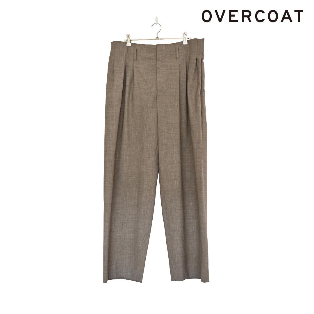 美品 OVERCOAT 5 スラックス ワイドパンツ