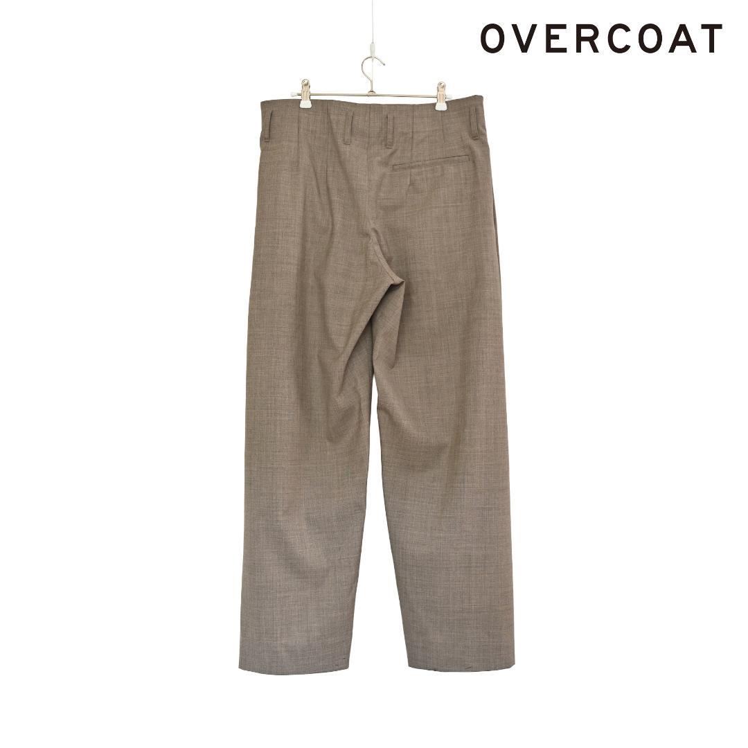 美品 OVERCOAT 5 スラックス ワイドパンツ