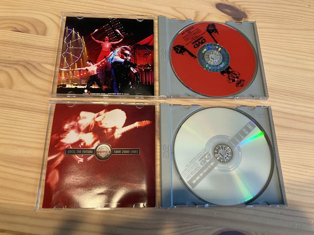 布袋寅泰DVD2枚「ROCK THE ・・」「SPACE COWBOY ・・」