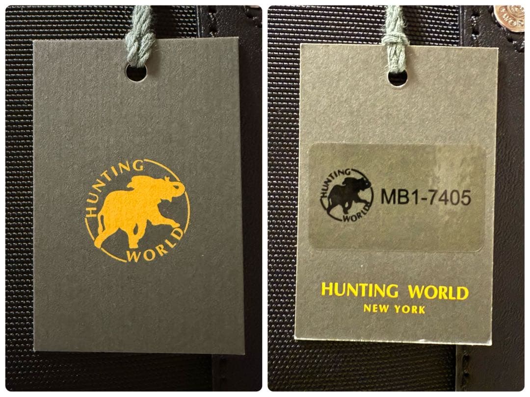 新品 ハンティングワールド メルセデスベンツ コラボ ボストンバッグ 黒