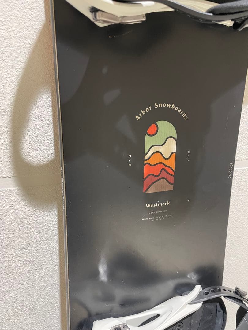 Arbor westmark アーバースノーボード　ウエストマーク154