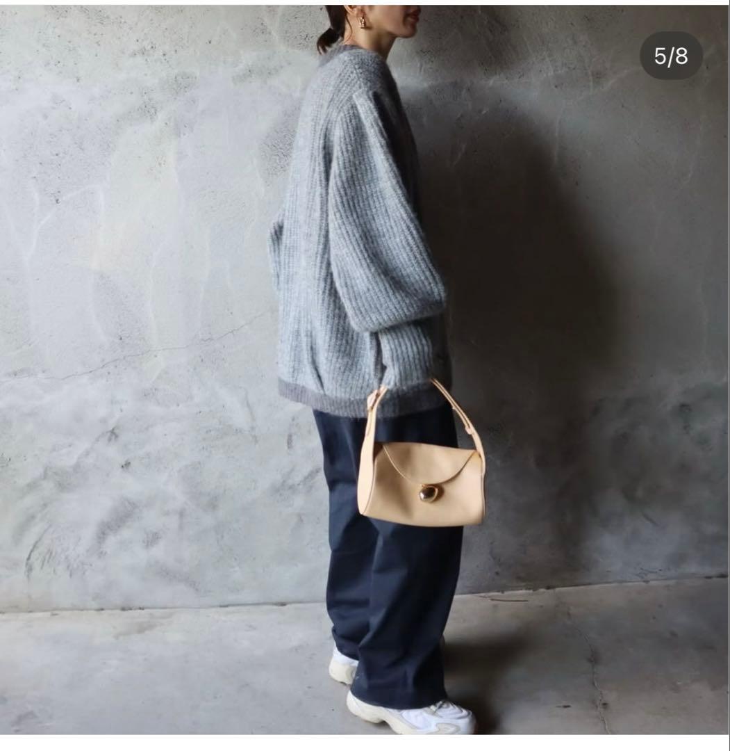 _epa_ グレー カーディガン