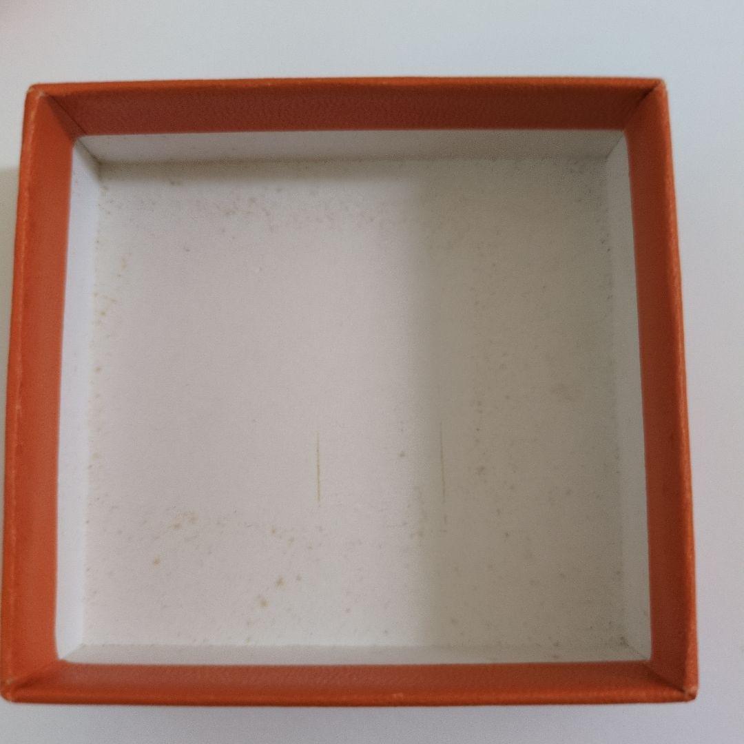 エルメス　HERMES ハープ型　カデナ　チャーム シルバー 箱付き