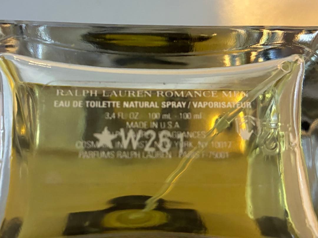 香水(男性用) Ralph Lauren Romance 100ml