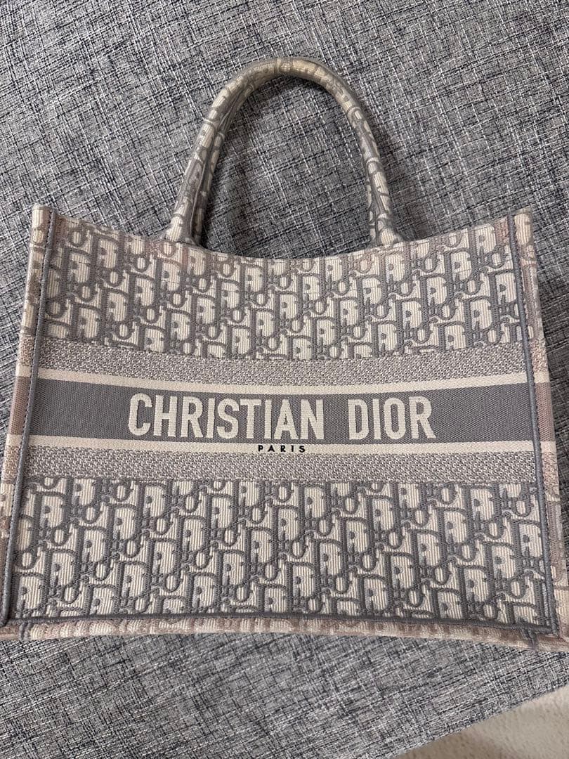 CHRISTIAN DIOR トートグレー