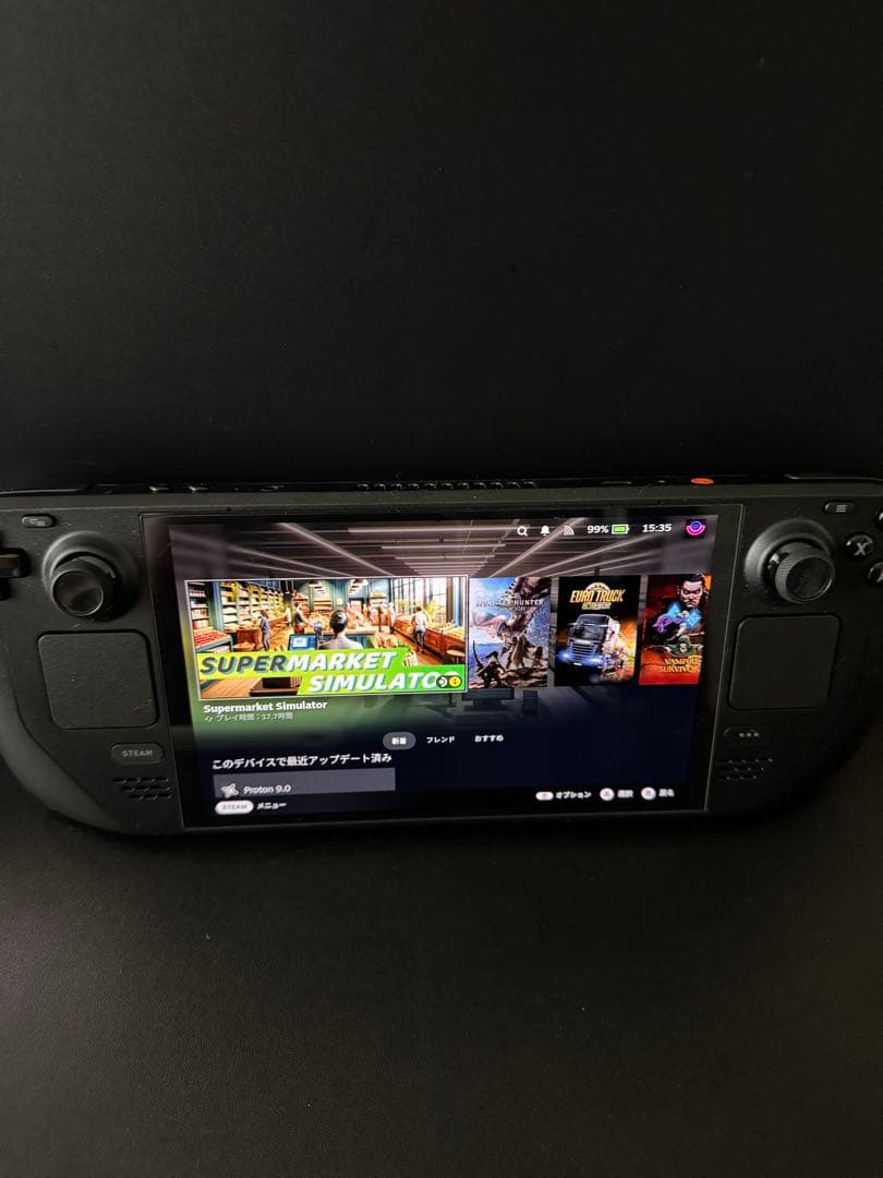 Steam Deck OLED 512GB ケース付き箱あり