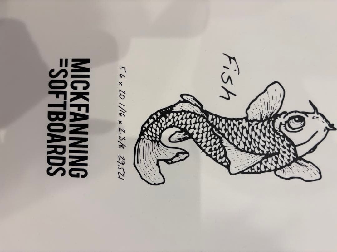 Mick Fanning KUMA Fish サーフボード 5'6\"