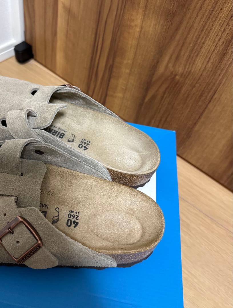 【美品】BIRKENSTOCKビルケンシュトック ボストン 40トープ
