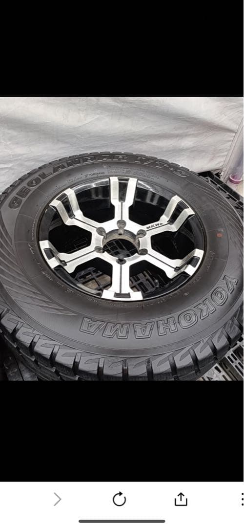 専用　スタッドレスタイヤ 265/70R16 PCD139.7 6穴 8J16