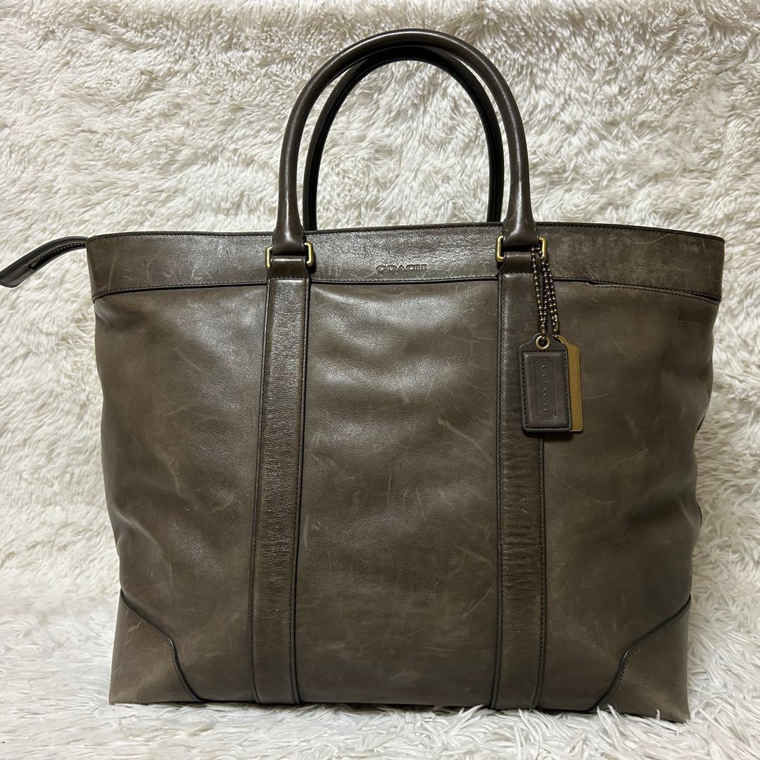 ⭐️特大⭐️コーチ ブリーカー レガシーウィークエンド ボストンバッグ レザー