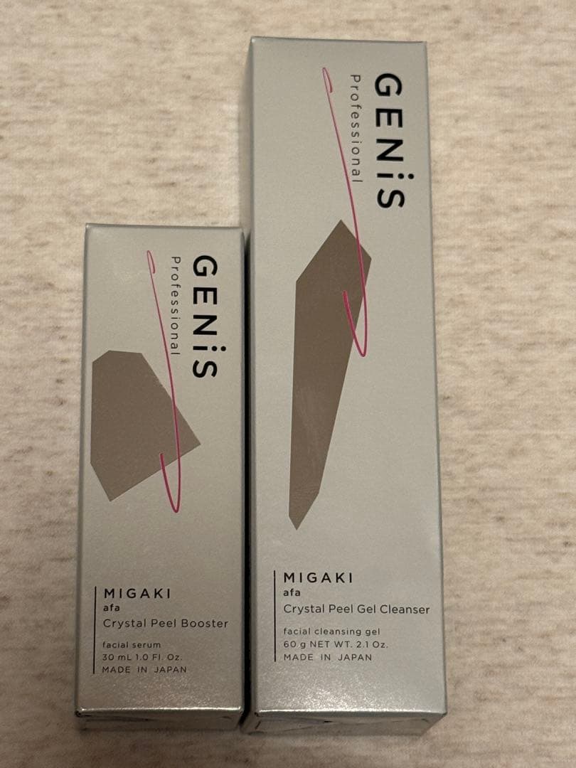 ★GENiS MIGAKI クリスタルピーリングセット【新品未開封】