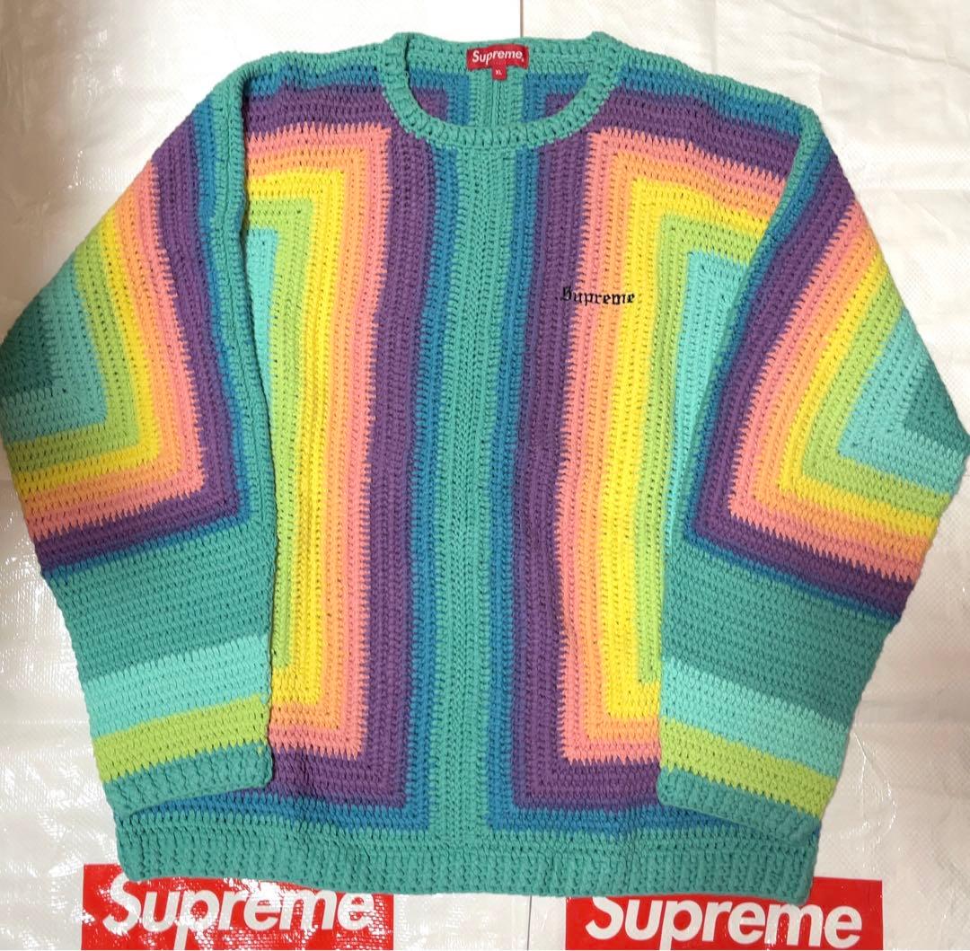 トップス Supreme Hand Crocheted Sweater / XL