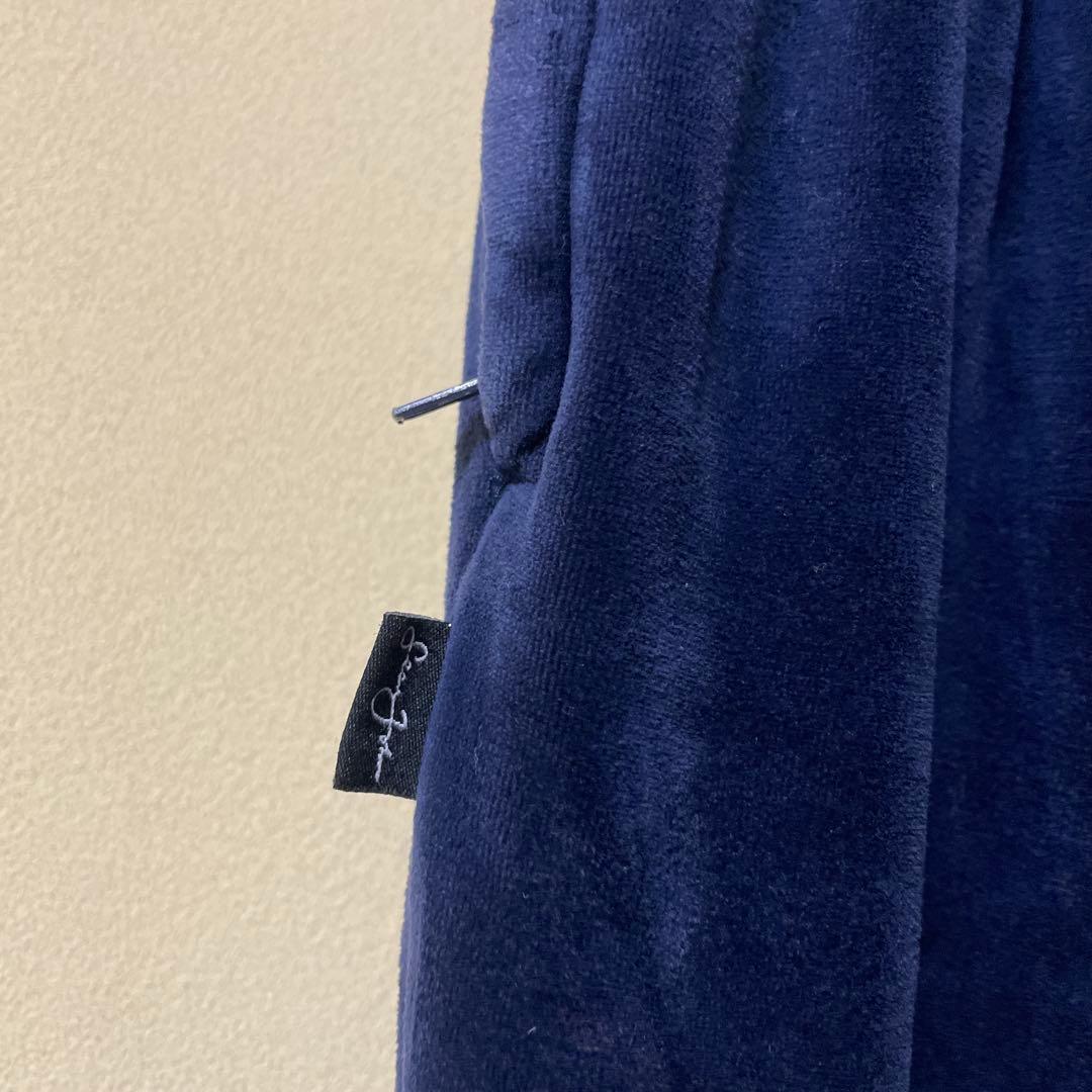 Sean John ベロア　セットアップ　ネイビー