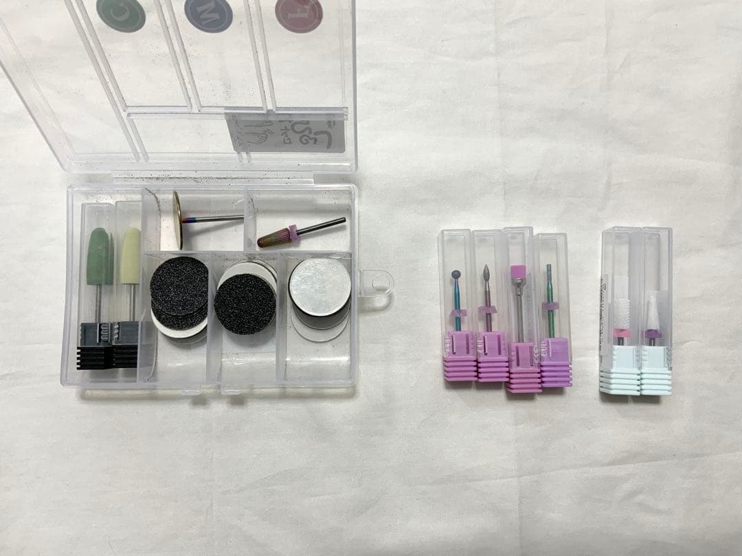 WSPTJAPAN SQUARE ネイルマシン スクエア+ビット類+集塵機　中古