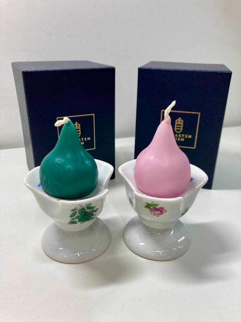 アウガルテン　キャンドル2点