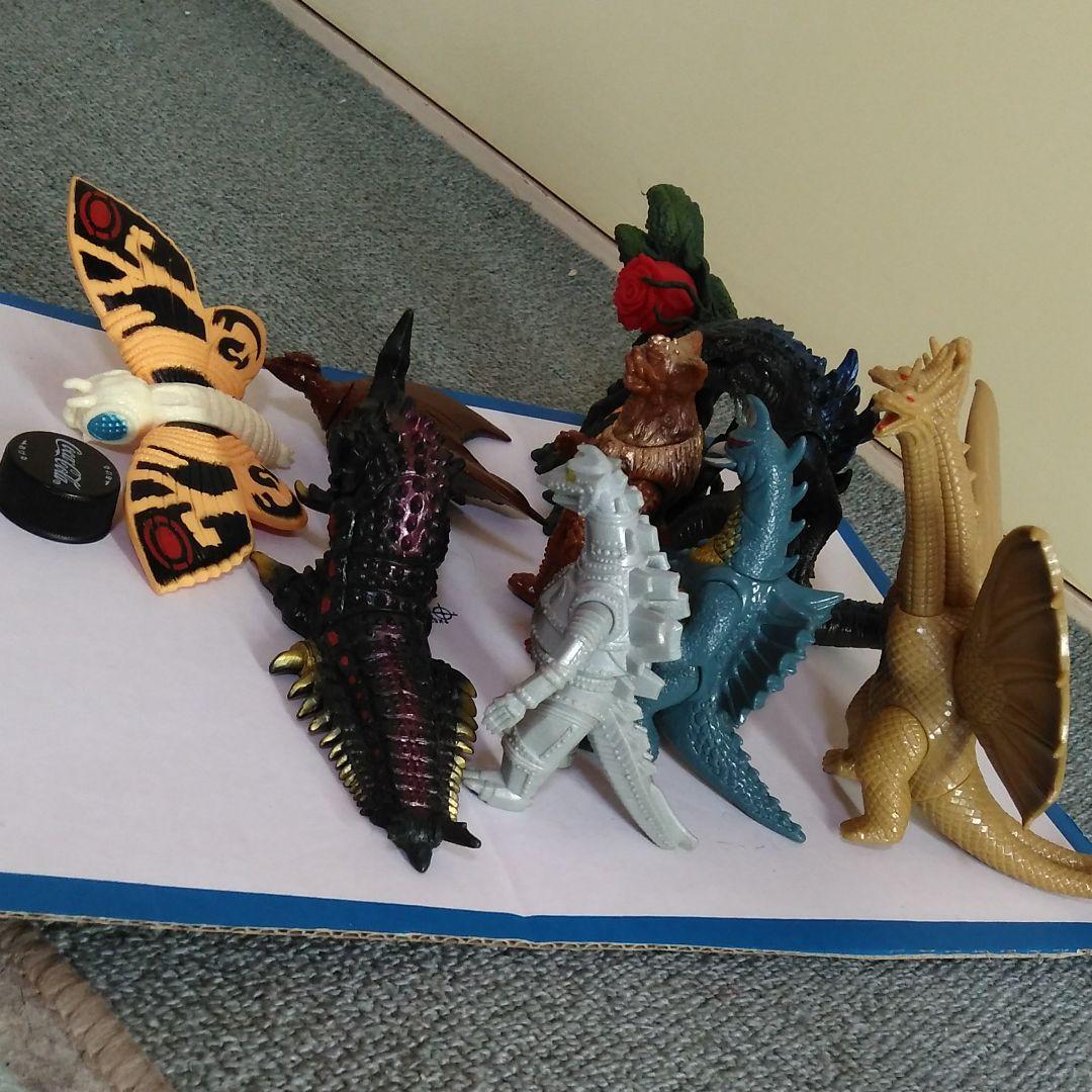 ゴジラ　ミニソフビ