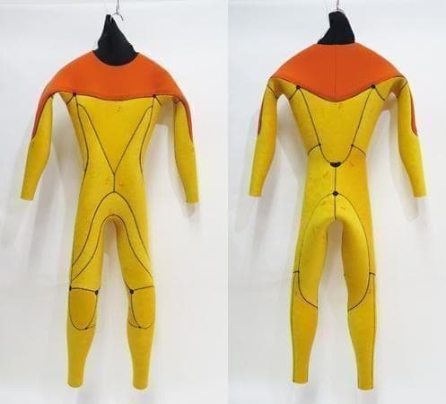 日本製★5×3mm　ロングチェストジップ/セミドライ　ウェットスーツ