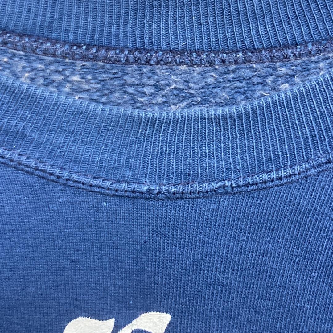 希少★70s80s USA製 脇ガゼット付 ヴィンテージ スウェット 4本針縫