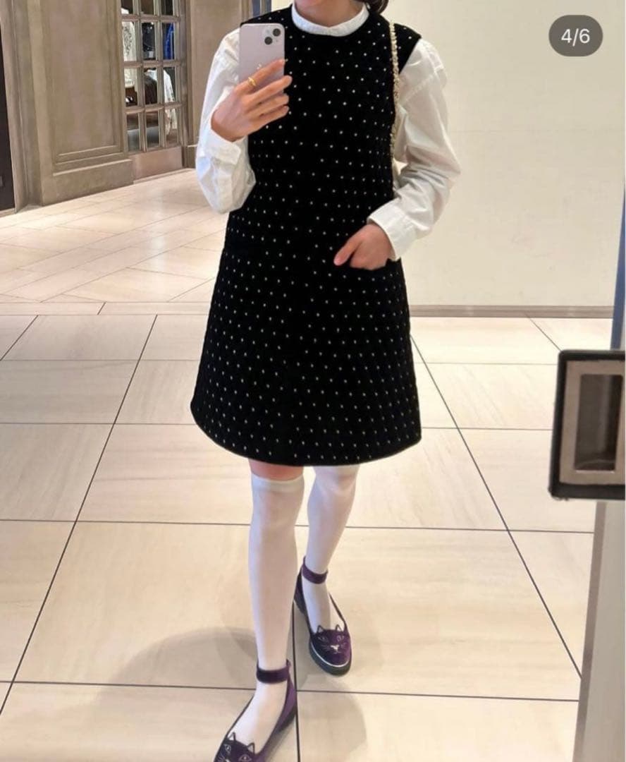 【いち】Bibiy ODETTE JUMPER DRESS ワンピース