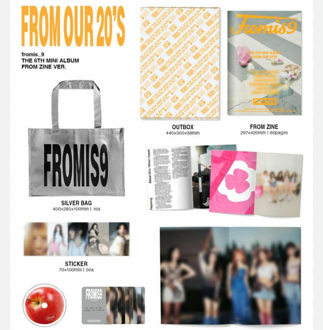 fromis_9 アルバム FROM OUR 20'S From Zine 新品