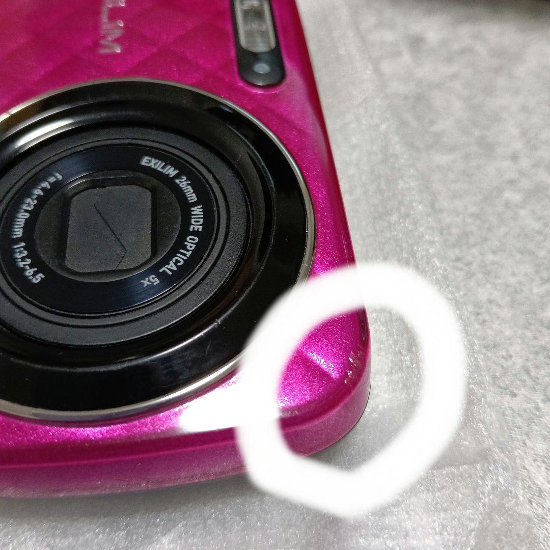 【レトロ可愛い】CASIO EXILIM デジカメ　ピンク 完品　エクシルム