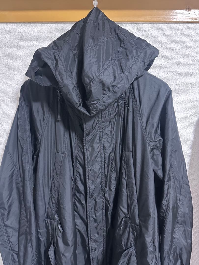 値下げ不可　ISSEY MIYAKE ブラック パラシュートコート