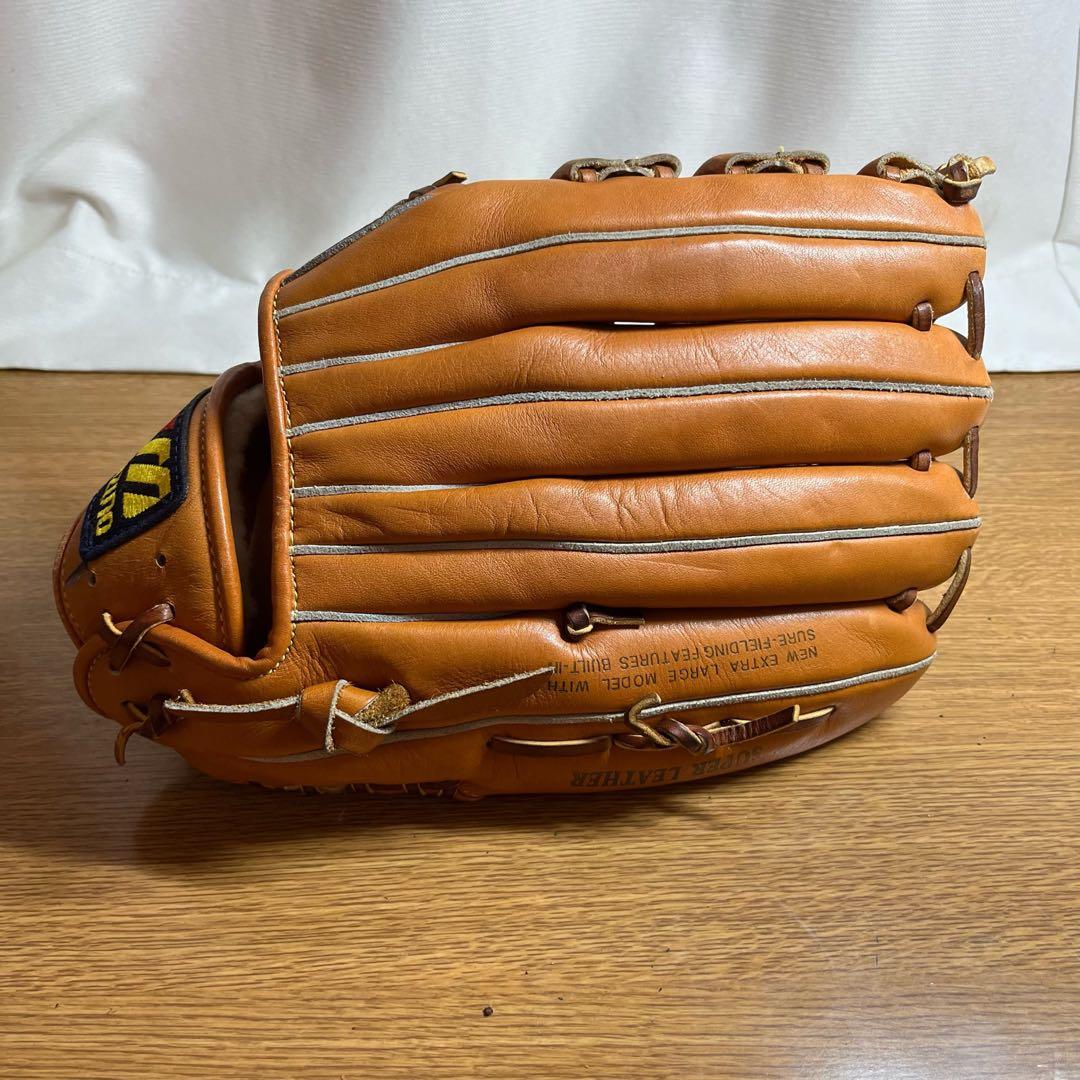 ミズノ ワールドウィン 一般硬式 グローブ グラブ 左投げ 外野用 極美品