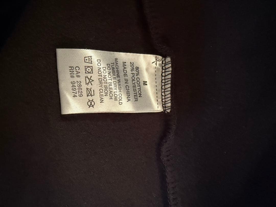 新品未使用　ステューシー パーカー　ジップアップ Basic Stussy