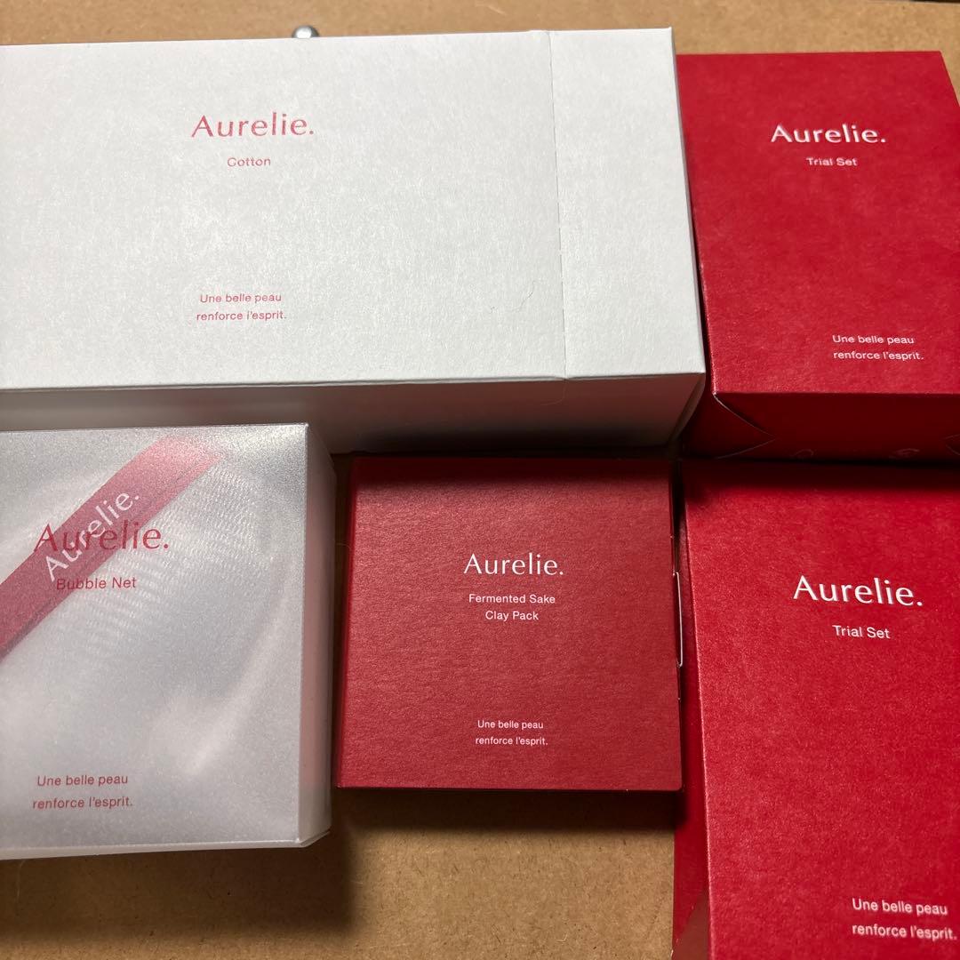 オレリー セット (クレンジング 洗顔 化粧水 美容液)