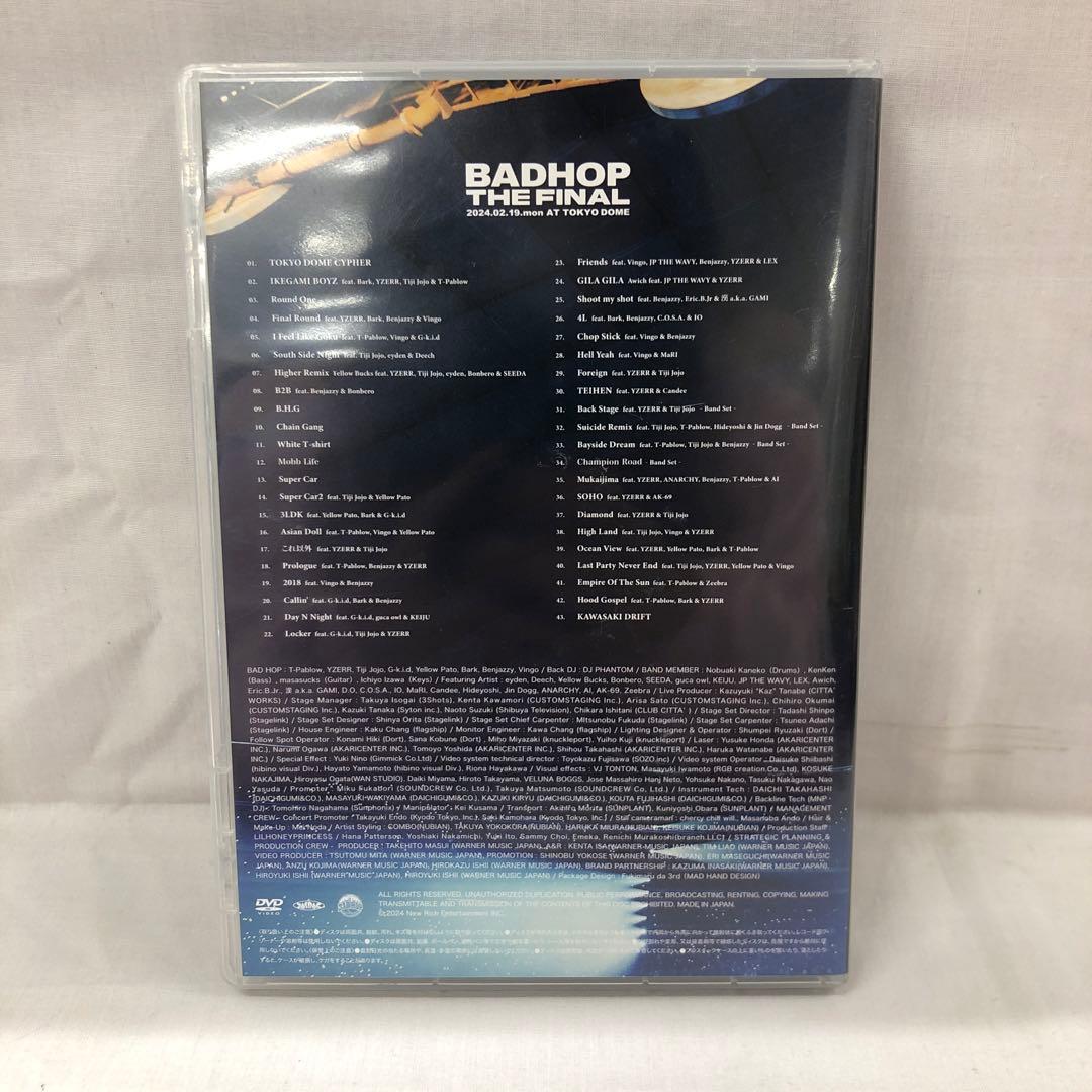 ミュージック kny24643#12BADHOPTHEFINALTOKYODOMELIVE