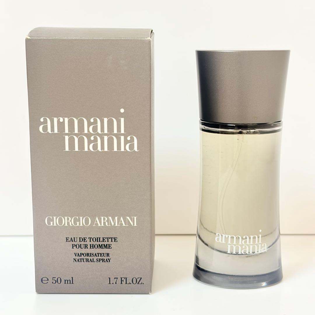 希少　新品　ジョルジオアルマーニ　マニア　オム　オードトワレ　香水　50ml