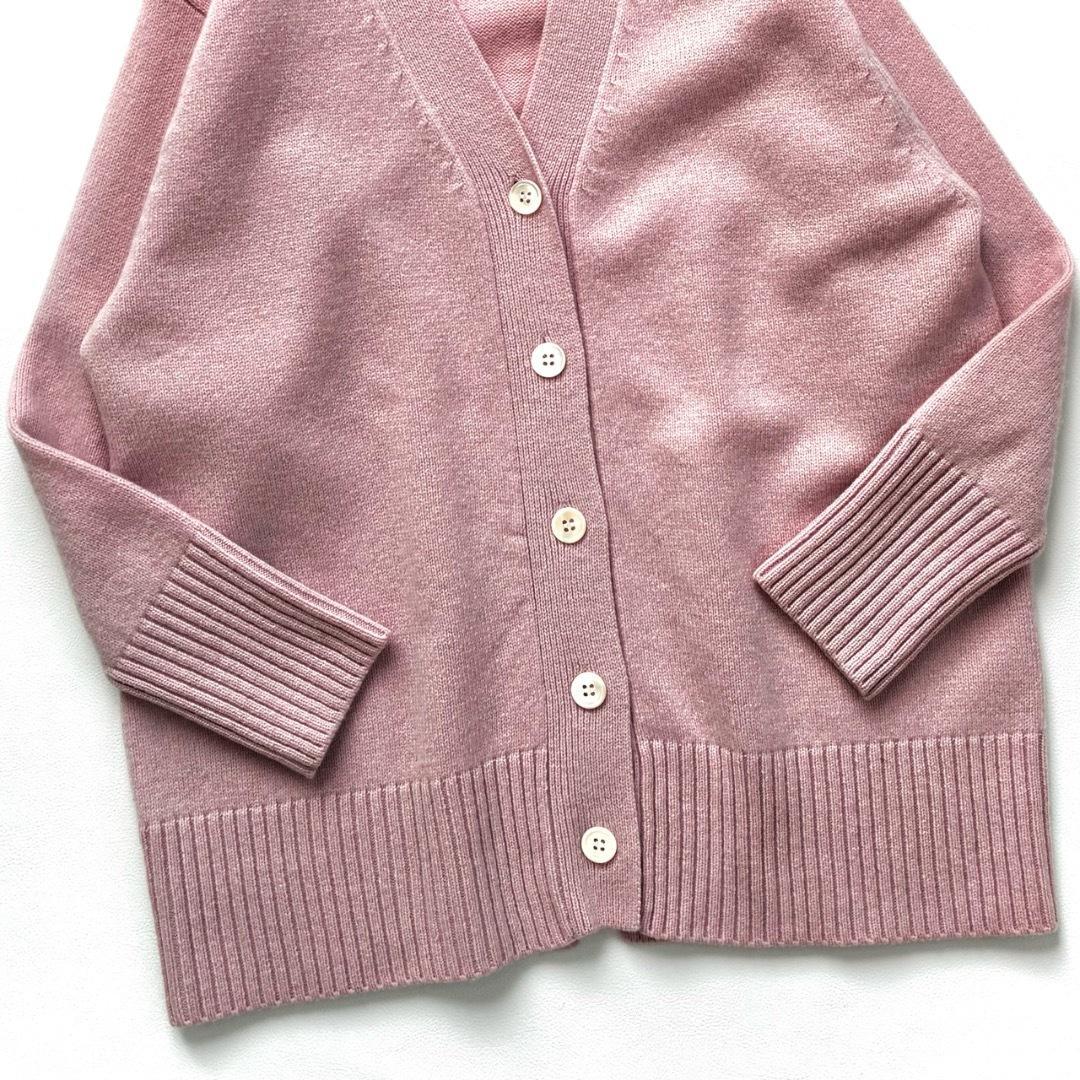 ノーリーズ NOLLEY’S カシミヤ ブレンド Vネック カーディガン