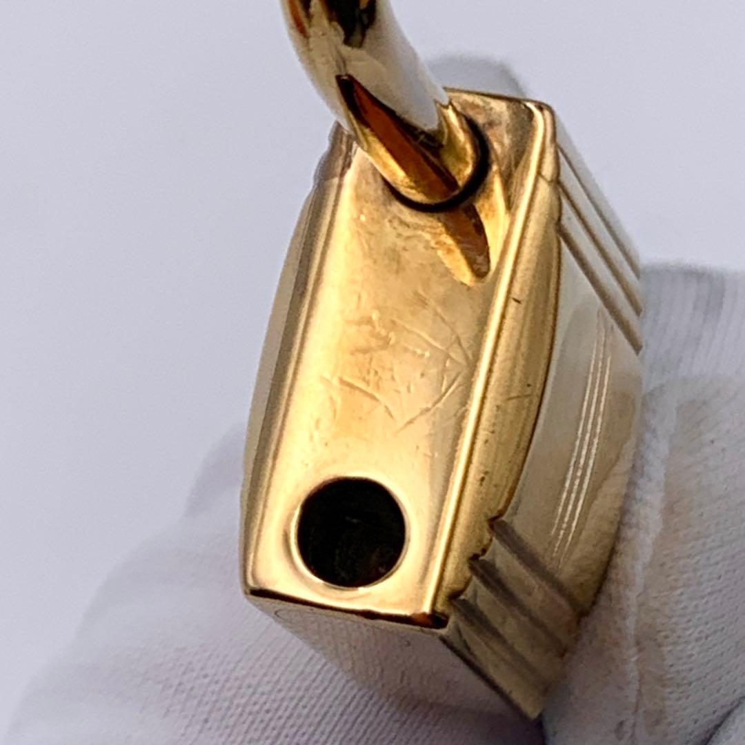 HERMESエルメス カデナ 104番 ゴールド 24Kメッキ 鍵付き 南京錠