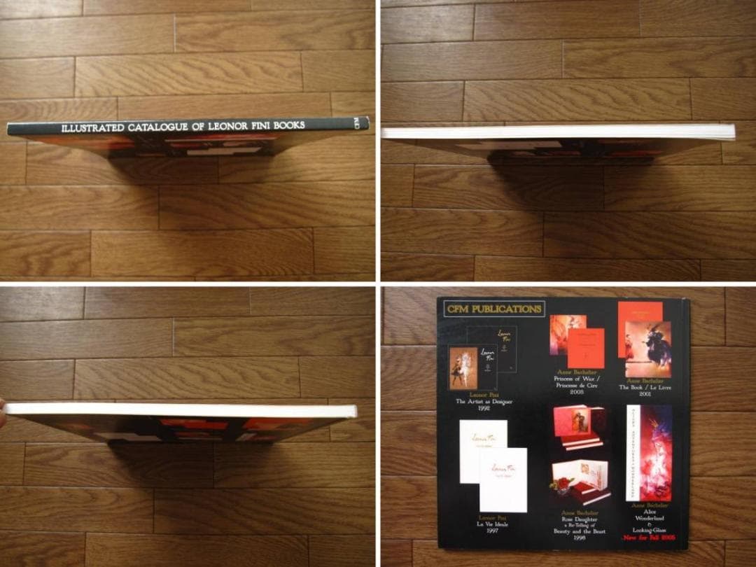 洋書 Illustrated Catalog of Leonor Fini Books